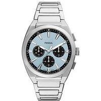 Fossil Men'S Everett Chronograph, Stainless Steel Watch, Fs6105