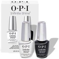 OPI Nail Polish, Infinite Shine Long-wear System, 2nd Step, Gel-Like Nail Varnish with no UV lamp needed, Base Coat & Top Coat Duo Pack, 2x 15ml