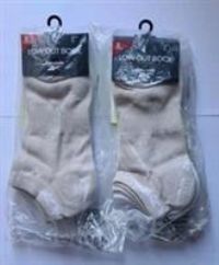 2-Pack Reebok Low Cut Socks 3 Pairs UK 4.5-6 HD9916