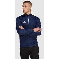 Adidas Mens Entrada 22 Training 1/2 Zip Top - Navy