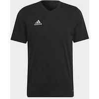 adidas Men/'s Entrada 22 Tee, Black, S