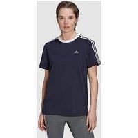 Adidas Sportswear Essentials 3-Stripes T-Shirt - Navy