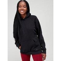 Adidas All Szn Fleece Boyfriend Hoodie - Black