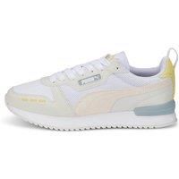 R78 Women's Walking Trainers - White. Pink. Yellow