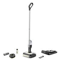 Kärcher Hard Floor Cleaner FC 2-4 Battery Set, Cordless Floor Cleaner with Microfiber Roller, Battery Runtime: approx. 20 min, Performance per Battery Charge: approx. 70m², with Rechargeable Battery