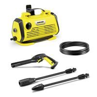 Kärcher K 3 Horizontal Pressure Washer, Pressure: max. 120 bar, Flow Rate: 380 l/h, Area Performance: 25 m²/h, Water Filter, Weight: 3.7 kg, high-Pressure Hose and Gun, Spray Lance, Dirt Blaster