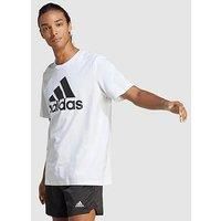 adidas Men/'s M Bl Sj T T-Shirt, White, XXL