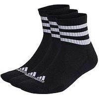 adidas 3s C Spw Mid 3p Unisex Adult Socks