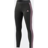 Adidas HP0463 W 3S Leg Pants Women/'s Dark Grey Heather or True Pink Size M