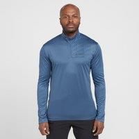 Adidas Terrex Men'S Mountain Half Zip Long Sleeve Top - Grey