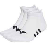 adidas HT3449 PRF CUSH LOW 3P Socks Unisex Adult white/white/white Size M