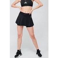 Adidas Women'S Train Essentials 3 Stripe Skort - Black/White