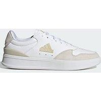 adidas Unisex/'s Kantana Tennis Shoes, Ftwbla Alumin Griorb, 7 UK