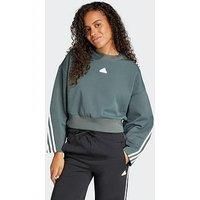 Adidas Sportswear Womens Future Icons Crew Sweat - Navy