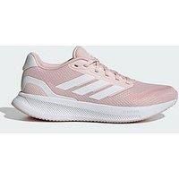 adidas Women/'s Runfalcon 5 Running Shoes, Sandy Pink/Cloud White/Core Black, 6 UK