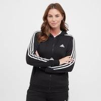 adidas  3S FL FZ HD  women's Tracksuit jacket in Black