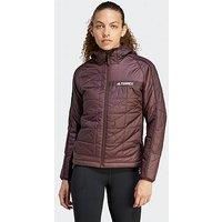 Adidas Women'S Thin Filled Jacket - Brown