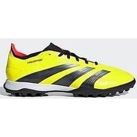 adidas Football Shoes Turf Predator League TF Solar Energy, Yellow Black Red, 7.5 UK