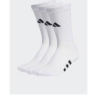 adidas Unisex Performance Cushioned Crew Socks Grip 3 Pair Pack Socks, M