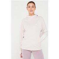 adidas Own The Run Excite 3 Stripes Hoodie XS Beige