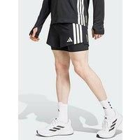 Adidas Adizero Running 2-In-1 Gel Pocket Shorts - Black