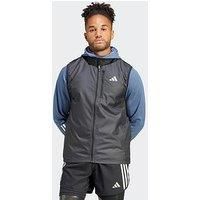 adidas Men/'s Own the Run Vest, Black, XXL