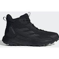 adidas Men/'s Terrex Anylander Mid RAIN.RDY Hiking Shoes Non-Football, Core Black/Core Black/Grey Four, 11 UK