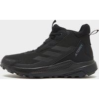 adidas Women/'s Terrex Anylander Mid RAIN.RDY Hiking Shoes Non-Football, Core Black/Core Black/Grey Four, 7 UK