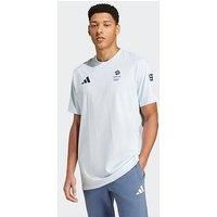 Adidas Mens Team Gb Tee - Blue