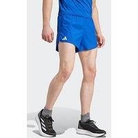 adidas Adizero Essentials Mens Running Shorts Blue Aeroready