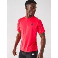 Adidas Mens Training Essential Base T-Shirt - Red