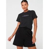 Adidas Sportswear Womens Holiday Tee - Black