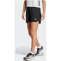 adidas Women/'s Run It Short, L 4 inch Black/Black