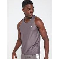 Adidas Mens Own The Run Tank Top - Grey