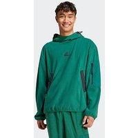 Adidas Sportswear Mens City Escape Hoodie - Green