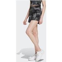 Adidas Sportswear Womens Camo Cargo Short - Black