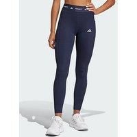 adidas Women/'s TECHFIT Stash Pocket Full Length Leggings, Legend Ink, XL