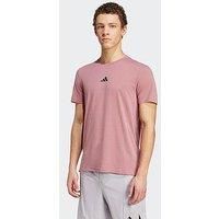 Adidas Mens Training Designed 4 Training T-Shirt - Dark Pink