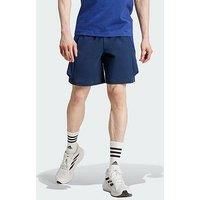 Adidas Manchester United Seasonal Cargo Shorts - Blue