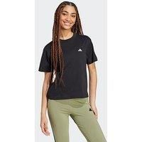 Adidas Sportswear Womens Small Logo Tee - Black