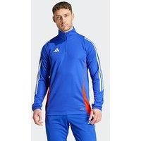 Adidas Mens Tiro 24 Training Track Top -White/Blue