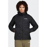 Adidas Terrex Mens Xpr Lightly Filled Hooded Jacket -Black