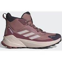 adidas Women/'s Terrex Trailmaker 2 Mid Gore-TEX Hiking Shoes, Warm Clay/Putty Mauve/Aurora Black, 7 UK