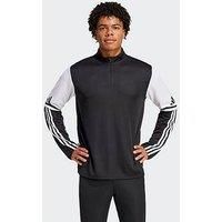 adidas Men/'s SQUADRA25 TRAINING TOP, black/white, M