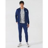 adidas Men/'s 3 STRIPES FRENCH TERRY TRACKSUITS, dark blue, M