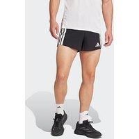 Adidas Mens Running Adizero Gel Insert 5 Inch Pocket Shorts - Black