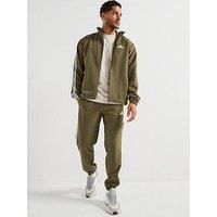 Adidas Sportswear Men'S Sportswear Basic 3 Stripes Woven Tracksuit - Green