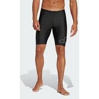 adidas Male Big Bars Swim Jammer 26 Black/White