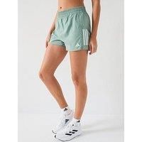 Adidas Womens Running Own The Run 4 Inch Shorts - Green