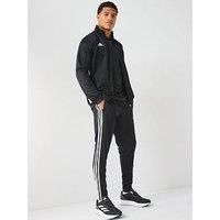 Adidas Mens Tiro Essentials Tracksuit - Black/White